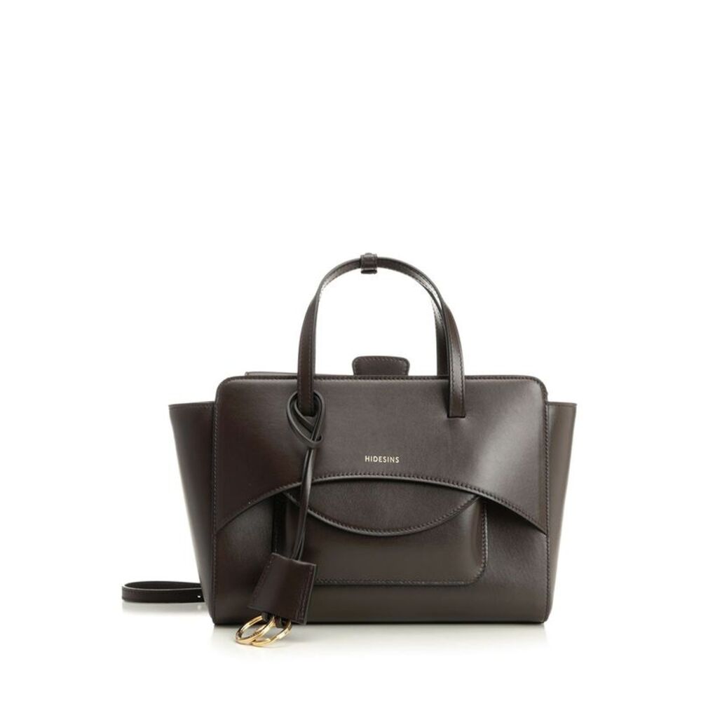 Hidesins Women Flap M Leather Handbag